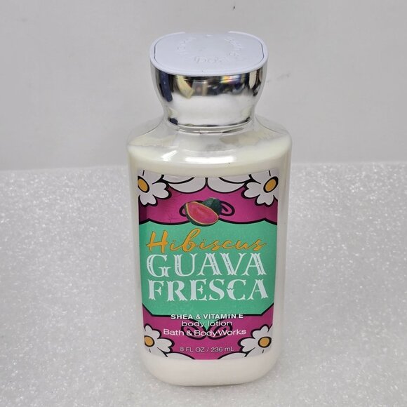Hibiscus Guava Fresca 8 Fl Oz Bath & Body Works Shea & Vitamin E Body Lotion - Picture 1 of 1